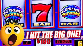 UNBELIEVABLE MASSIVE JACKPOT AND RECORDED IT LIVE! ★ SUPREME 777 ★