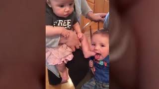 naughty babies makes funny things  #2🤣 by FUNNY BABIES TV 2,383 views 3 years ago 5 minutes, 12 seconds