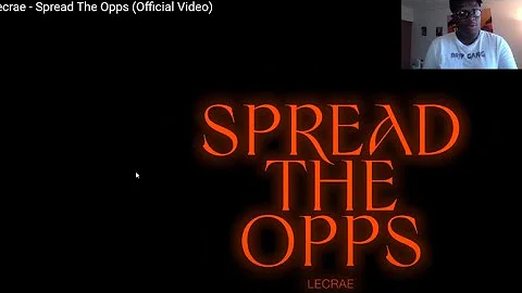 Do LECRAE really Got OPPS… (Reaction Video)