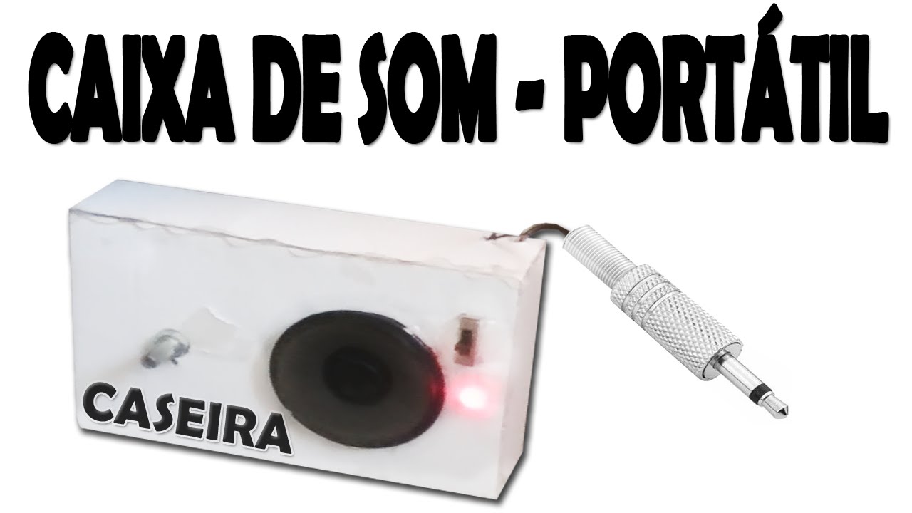 Caixa De Som Portátil – CASEIRA