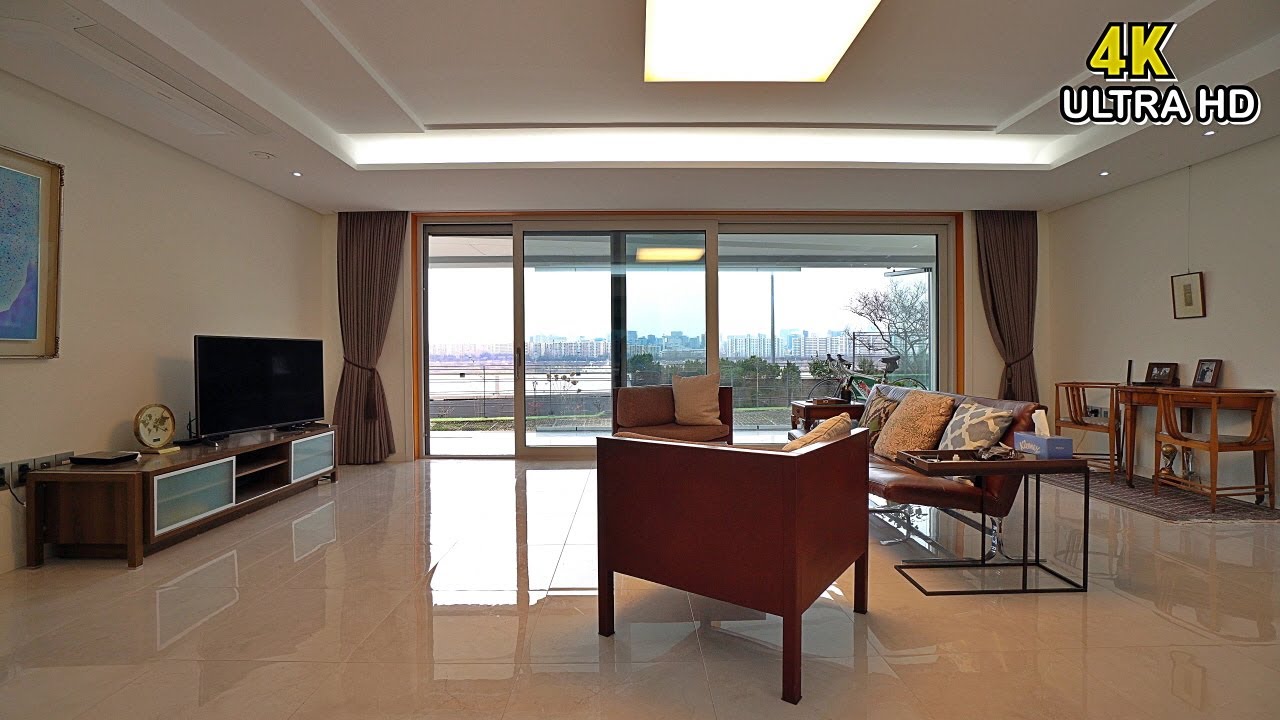 한강뷰와 전용 테라스까지! 그림 같은 한남동 고급빌라를 소개드립니다..! Korea Luxury Housing - YouTube
