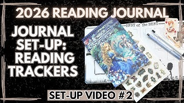 2026 Reading Journal Setup Pt. 2: Yearly Trackers [Book Battle Spread]