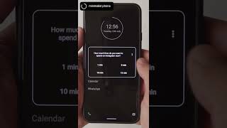 How to spend less time on your phone (with minimalist phone) No Icons screenshot 5