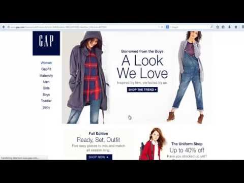 How To Use Gap Coupon Codes