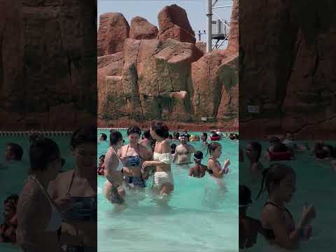 Water Park Wave Wonder Swimming Pool -Hot Day #waterpark