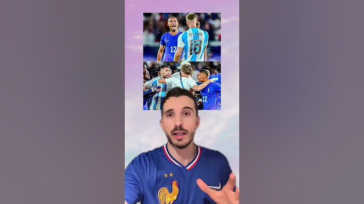 Bagarre générale entre la France et l’Argentine après le 1/4 de finale de foot aux JO 🇫🇷🇦🇷⚽️
