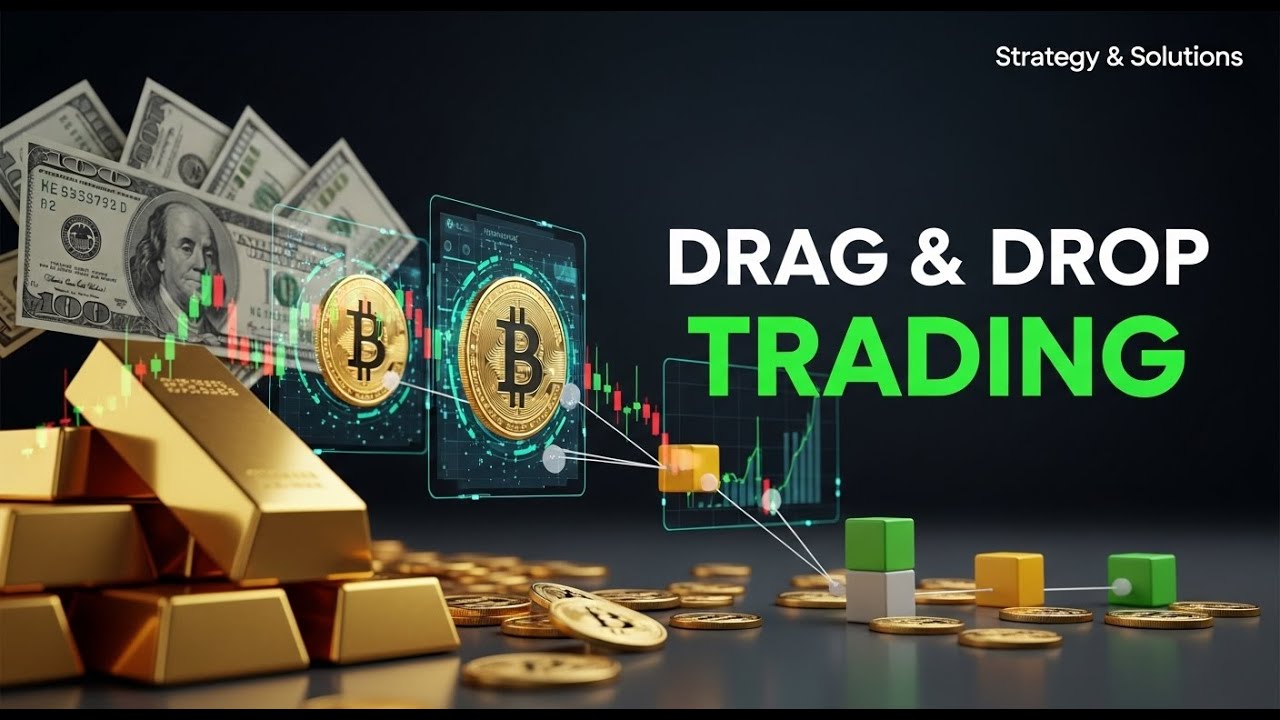 How to Build Trading Bots Using Drag & Drop (No-Code Algorithmic Trading)