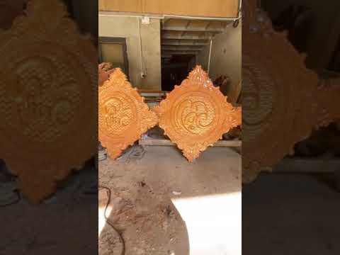Video Tranh chữ Phúc Lộc Thọ gỗ Pơmu kt vuông 69 dày 4,5p . - youtube