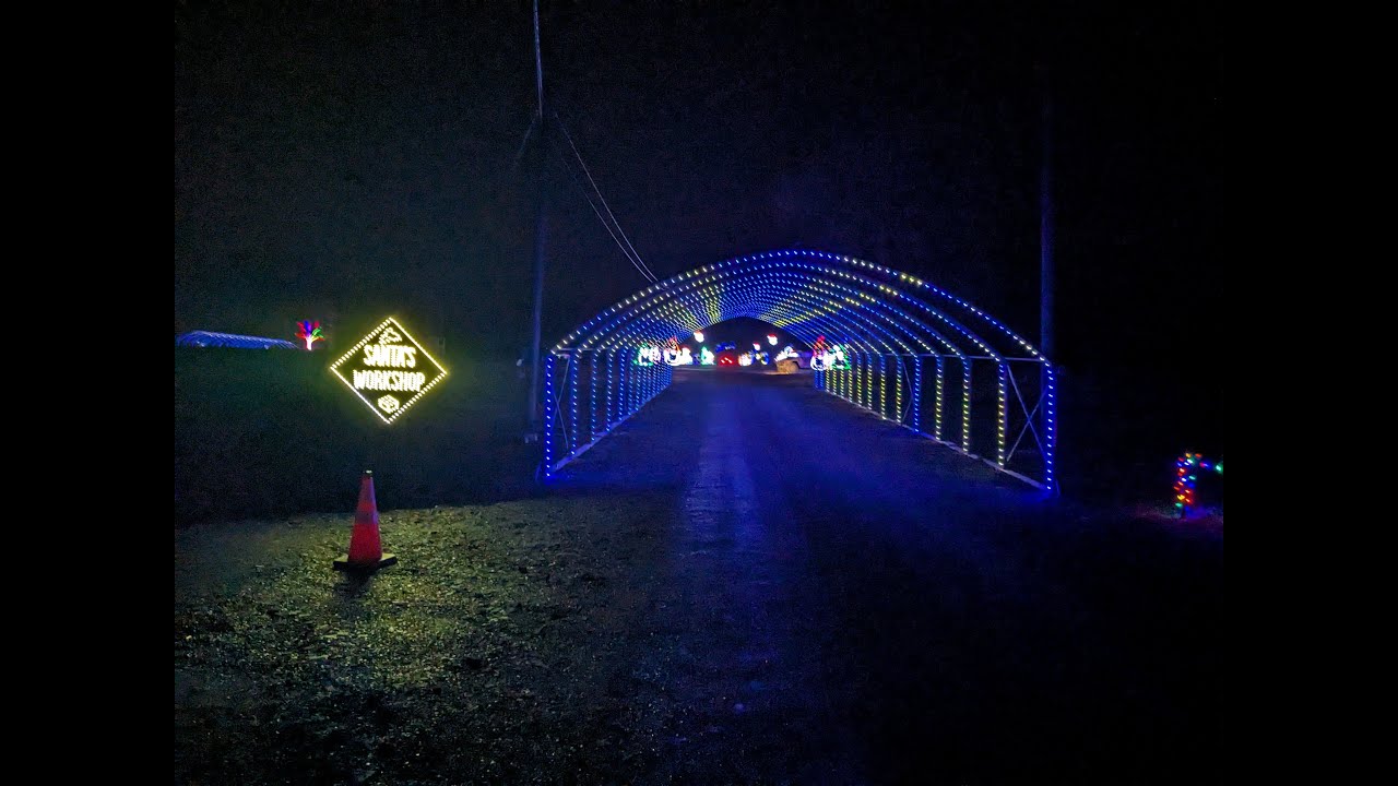 Farm Of Lights Genoa City Wisconsin - YouTube
