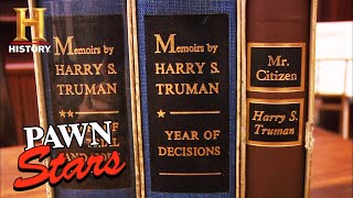 Pawn Stars: Rebecca's GAME-CHANGING Cash for Harry Truman Signed Books (Season 5)