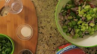 Clamato Ceviche Cocktail