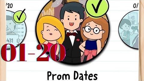 Brain Test 2 Tricky Stories | Prom Dates | All Levels 1 to 20
