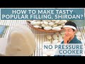 How to make tasty Shiroan! Japanese sweet white bean paste | No pressure cooker, professional