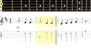 Soft Kitty - Easy Ukulele Tab screenshot 3