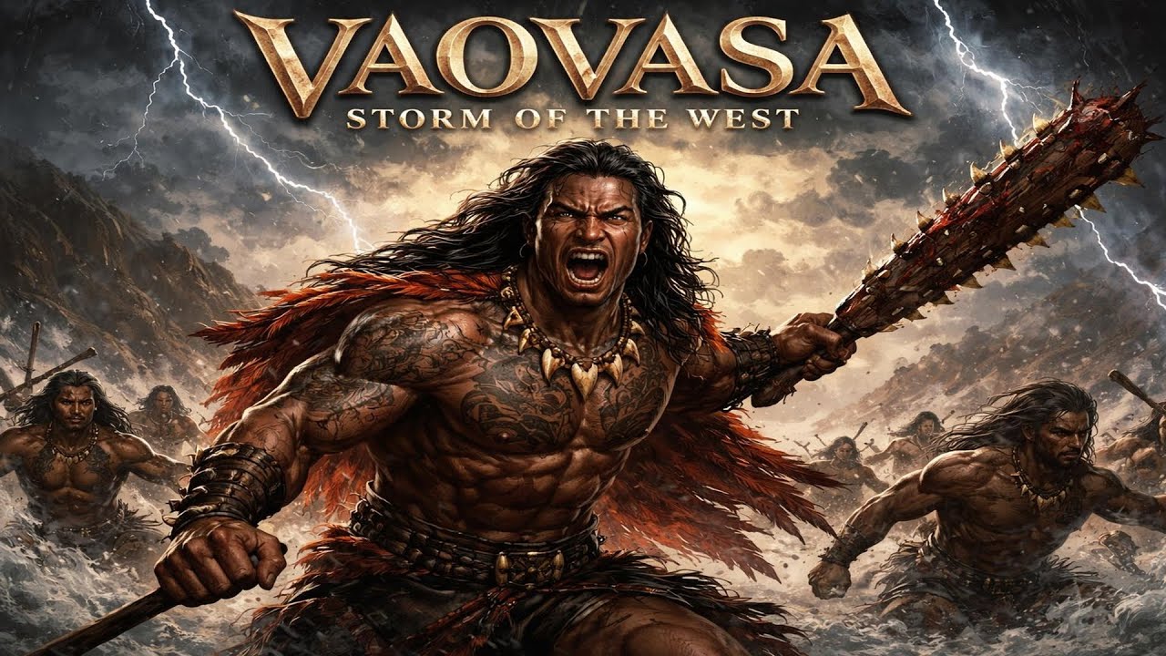 VAOVASA — STORM OF THE WEST | “The Warrior Who Became the Wall” (Samoan Mythic Anthem)