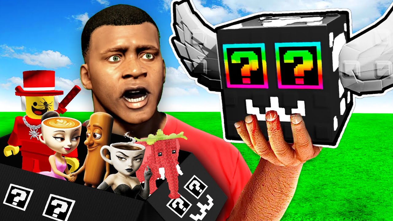 ICH öffne 100 SECRET LUCKY BLOCKS in GTA 5!❓