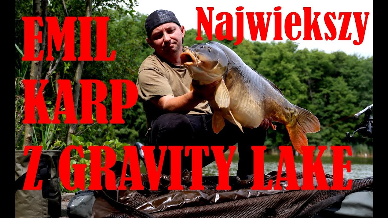 Deszczowe Karpie i Emil największy karp jeziora #39