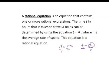 8 5 solving Rational equations and inequalities