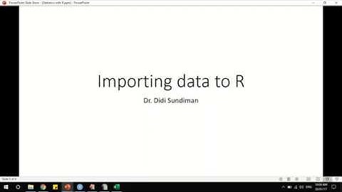 Importing data (excel/csv) to RStudio