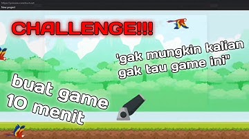 CONSTRUCT 3 - buat game cuman 10 mnit
