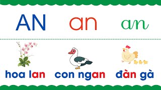 Học 16 Vần Tiếng Việt Trong 7 phút |Giúp bé nhanh biết đọc| Nguyễn Thị Lan Anh!
