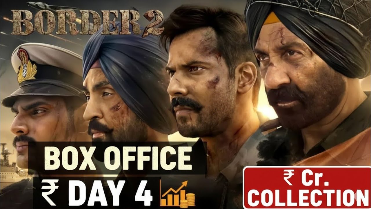 💥 Border 2 Day 4 Box Office Collection: REVOLUTIONARY Republic Day Numbers! 🇮🇳 