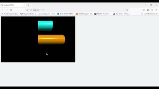 Dual Cylinder Animation Using Visual Python