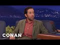 Simon Helberg On Hugh Grant's "Panic Sack" | CONAN on TBS