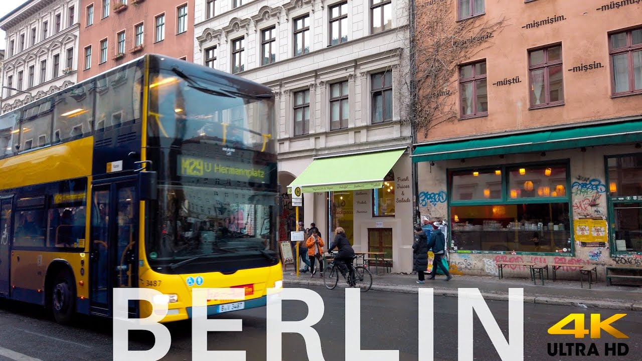 Berlin Vlog Kreuzberg Real Life Tour [4K] 2020 🇩🇪 Oranienstraße, Neukölln, Treptow, Germany