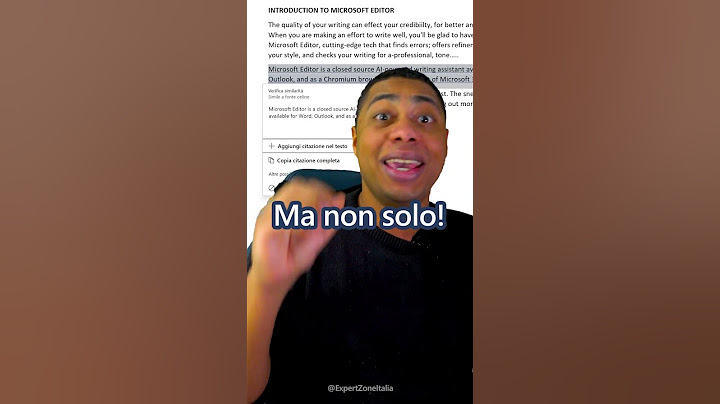 Esiste un modo per evitare di fare #errori #grammaticali? Certo e si chiama #Microsoft #Editor!
