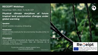 Physical climate storylines of future tropical land precipitation changes under global warming