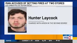 Police: Arsonist arrested after setting fires at 2 Walmarts