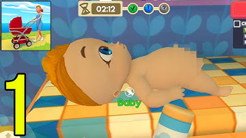 Mother Simulator: Happy Virtual Family Life - Gameplay Walkthrough Part 1 (iOS, Android)