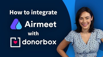 Unlock Virtual Fundraising Value: Donorbox + Airmeet Integration Walkthrough