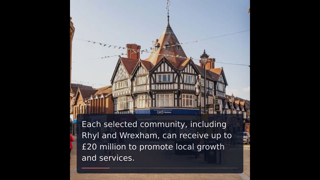 Reviving North Wales: £100M Investment for Left Behind Communities