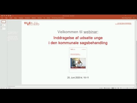 Video: Inddragelse I Arrangementer