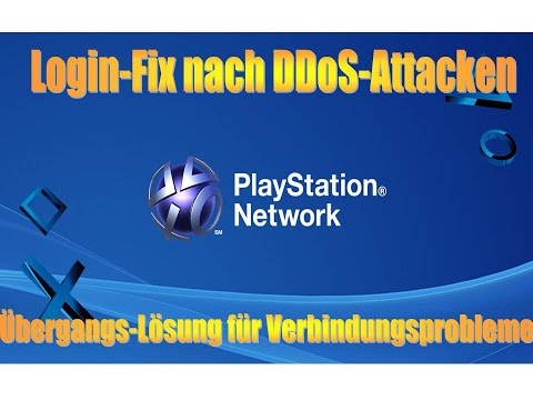 Tutorial PSN Login-Fix nach DDoS-Attacken - Übergangs-Lösung für Verbindungsprobleme [HD1080]