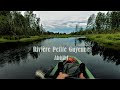 Rivière petite Guyenne et le Grand Héron Bleu