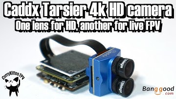 The Caddx Tarsier a 4K dual HD/FPV camera - Installing a standalone unit.  Supplied by Banggood