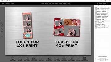 Darkroom Booth 2 Template Selection Feature