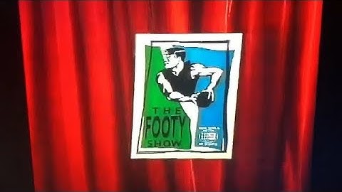 Channel Nine AFL Footy Show End Credits 1996