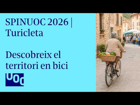 How to discover the countryside by electric bike? Turicleta | SpinUOC 2026