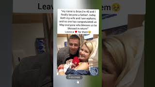 A 40-year-old’s journey to fatherhood! 🍼 No family, just gratitude. Please keep us in your prayers!