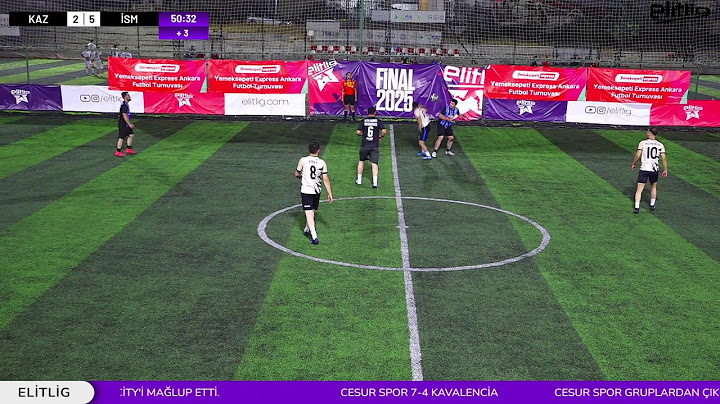 ELİTLİG FREELİG 12.SEZON PLAY-OFF ÇEYREK FİNAL RÖVANŞ MAÇI / İSİMSİZLER FC - KAZANOVA