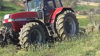 Case IH MAXXUM 5140 Powershift Am Pflügen