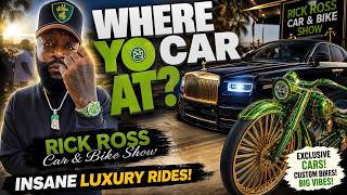 Rick Ross's CAR & BIKE SHOW Was INSANE! 🔥 Luxury Rides, Custom Whips & More