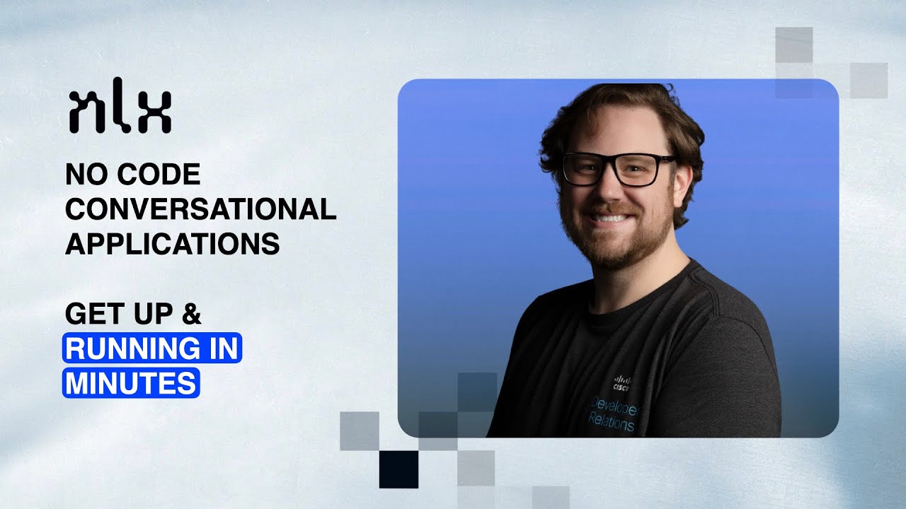 Build conversational applications in minutes, no code with NLX.