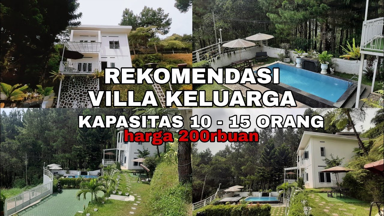 HARGA VILLA RY REKOMENDASI VILLA KELUARGA DI PUNCAK YouTube