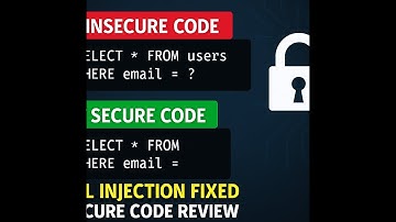 Source Code Review | SQL  Injection