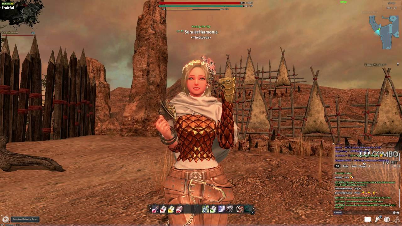 Vindictus Spinning Around Crazy party dance (SunriseDancer)